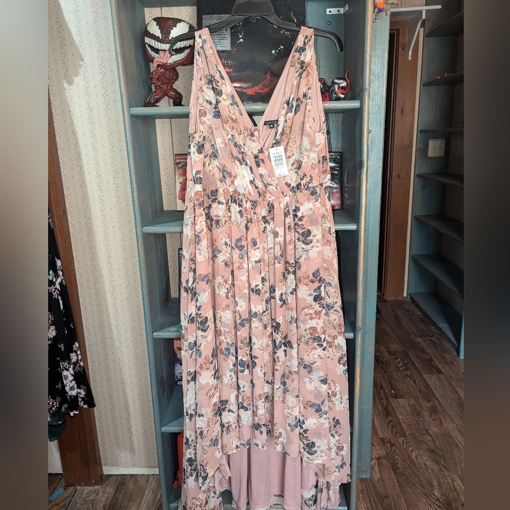 NWT Torrid Floral High-Low Dress